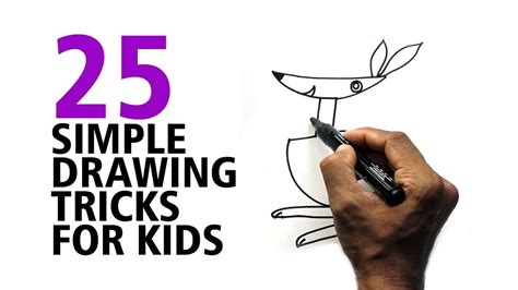 easy drawing tricks|strong drawing easy.